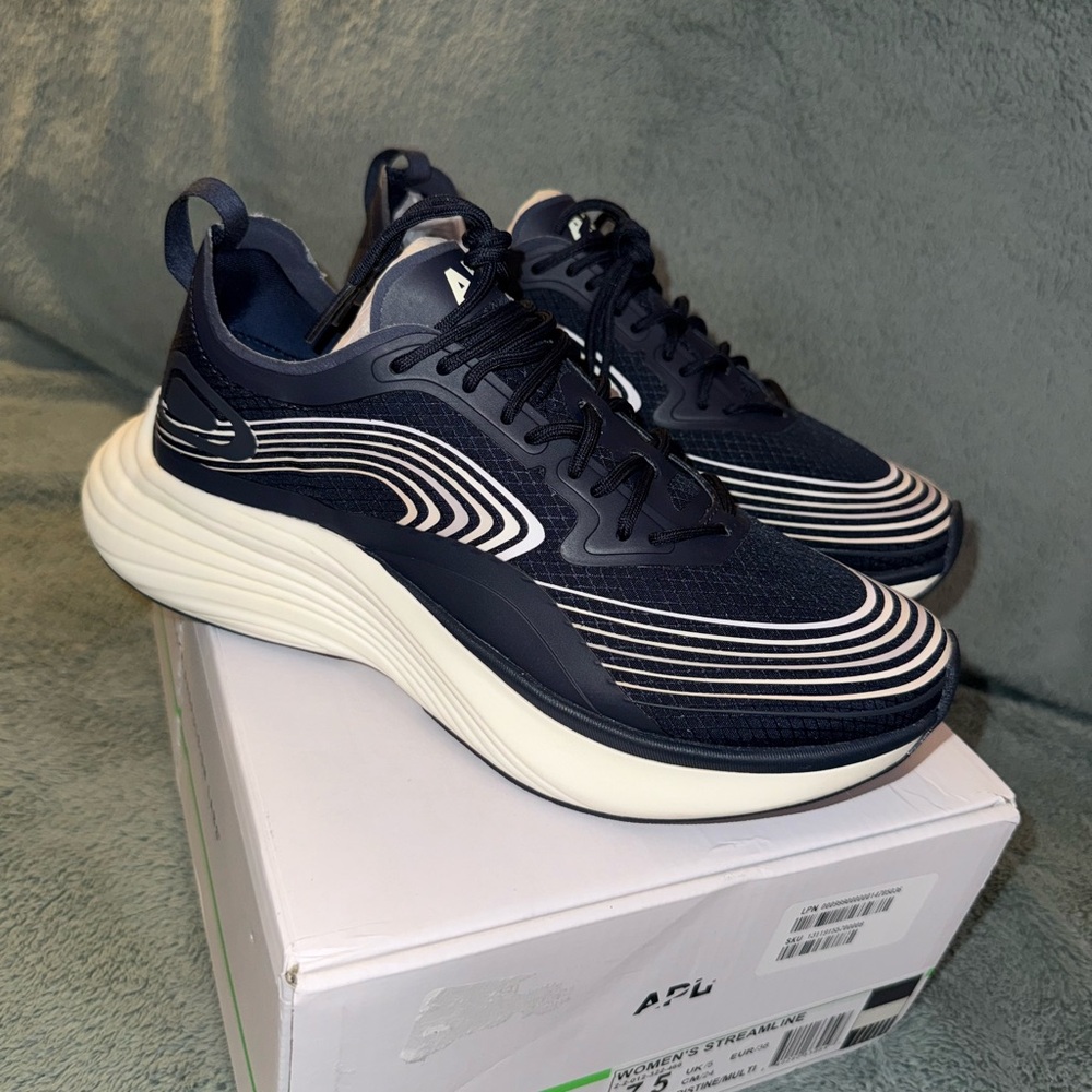 New APL Streamline Sneakers in Midnight/Navy - Picture 5 of 6